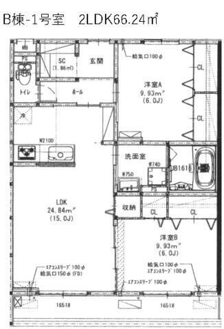 福岡県福岡市東区下原１丁目 九産大前駅 2LDK アパート 賃貸物件詳細