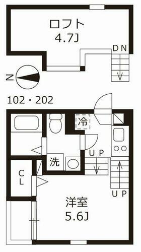 愛知県名古屋市北区志賀町３丁目 黒川駅 1K アパート 賃貸物件詳細