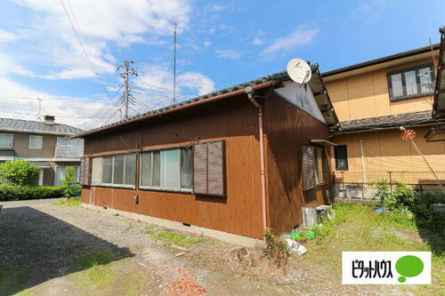 松本雨宮借家　北東側 平屋建て