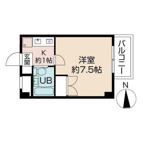 大阪府大東市明美の里町 四条畷駅 1K マンション 賃貸物件詳細