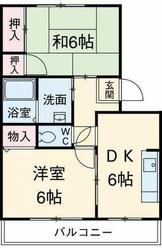 千葉県船橋市芝山６丁目 高根木戸駅 2DK アパート 賃貸物件詳細