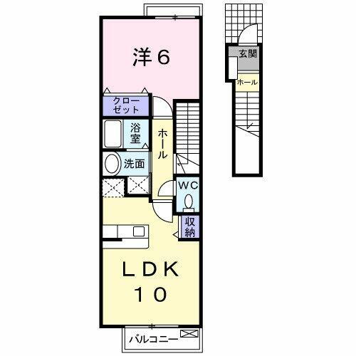 和歌山県御坊市湯川町小松原 御坊駅 1LDK アパート 賃貸物件詳細