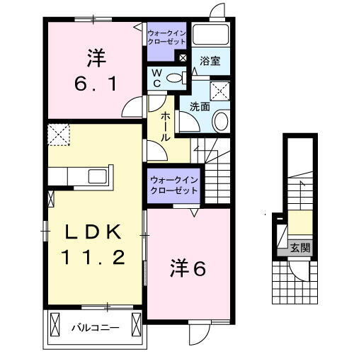 千葉県富里市七栄 京成成田駅 2LDK アパート 賃貸物件詳細