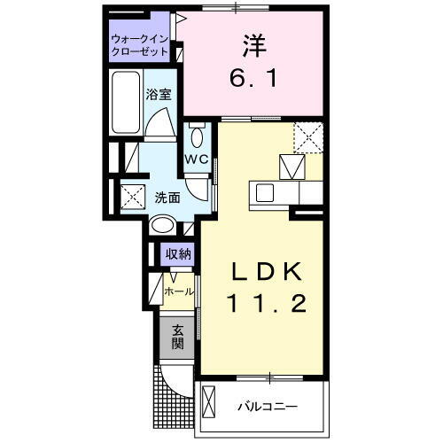 千葉県八千代市米本 東葉勝田台駅 1LDK アパート 賃貸物件詳細