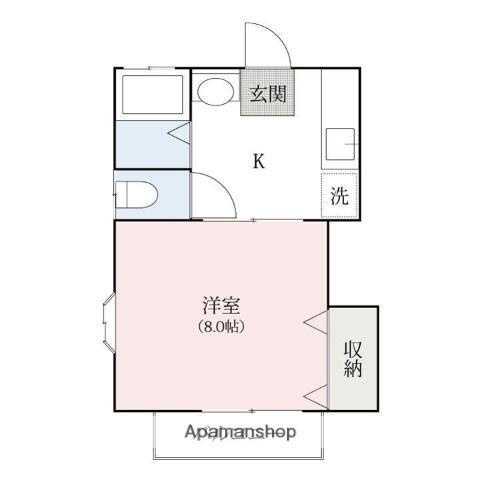 群馬県佐波郡玉村町大字角渕 新町駅 1K アパート 賃貸物件詳細