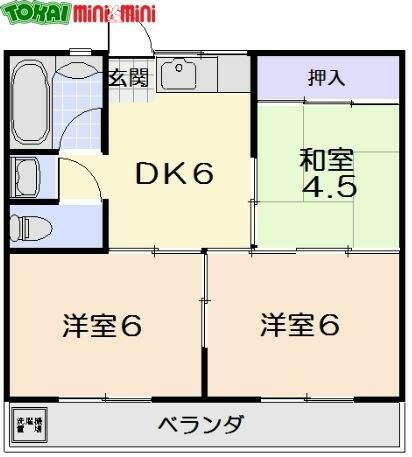 三重県多気郡明和町大字明星 明星駅 3DK マンション 賃貸物件詳細