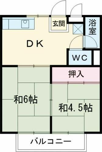 愛知県豊田市大清水町大清水 上豊田駅 2DK アパート 賃貸物件詳細