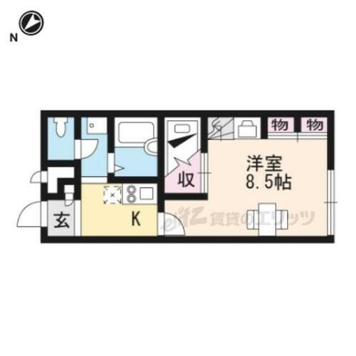 滋賀県彦根市南川瀬町 河瀬駅 1K アパート 賃貸物件詳細