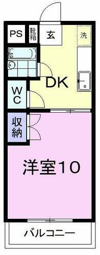 静岡県富士市宮下 富士駅 1DK マンション 賃貸物件詳細