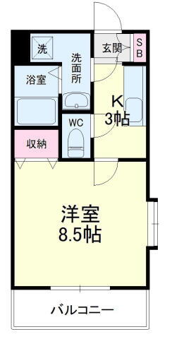 静岡県浜松市中央区和合町 浜松駅 1K マンション 賃貸物件詳細