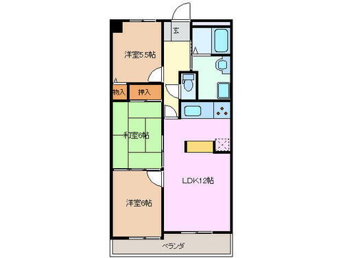 三重県四日市市城西町 中川原駅 3LDK マンション 賃貸物件詳細