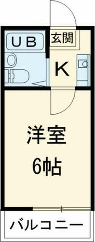 埼玉県川口市大字小谷場 南浦和駅 1K アパート 賃貸物件詳細