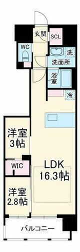アーバネックス大阪天満宮Ｉ 6階 2LDK 賃貸物件詳細
