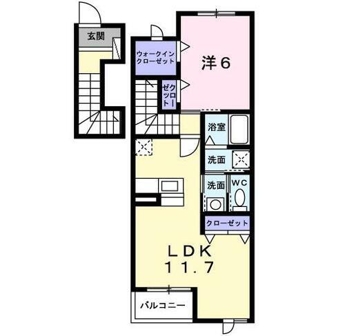 兵庫県明石市沢野３丁目 賃貸アパート