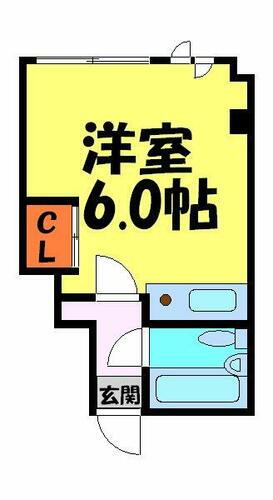 ティアラ宝塚 6階 ワンルーム 賃貸物件詳細