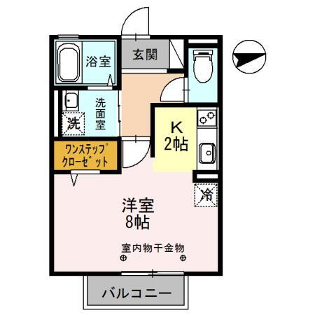 兵庫県姫路市広畑区清水町３丁目 夢前川駅 ワンルーム アパート 賃貸物件詳細