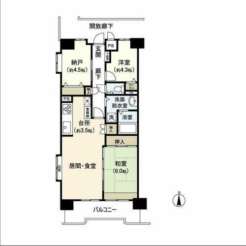 宮城県仙台市若林区土樋 愛宕橋駅 3LDK マンション 賃貸物件詳細