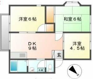 アーバン牛久１５号館 2階 3DK 賃貸物件詳細