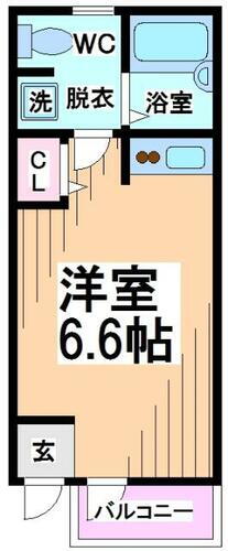東京都渋谷区本町５丁目 幡ヶ谷駅 ワンルーム アパート 賃貸物件詳細