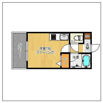 ライベストコート薬院 8階 1K 賃貸物件詳細