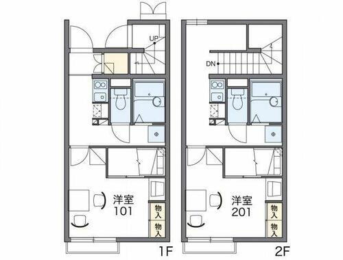 レオパレスオオヒガシ 2階 1K 賃貸物件詳細