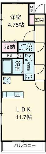 千葉県船橋市薬園台町１丁目 薬園台駅 1LDK アパート 賃貸物件詳細