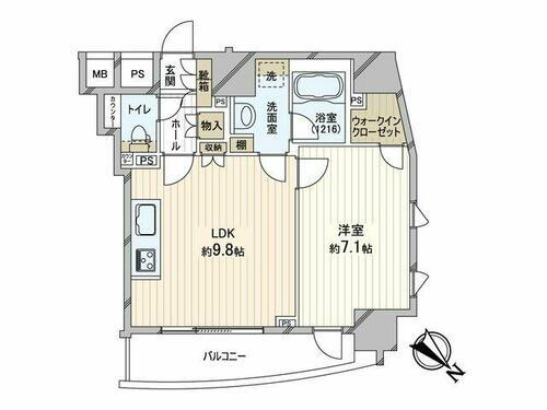 東京都新宿区西新宿５丁目 西新宿五丁目駅 1LDK マンション 賃貸物件詳細