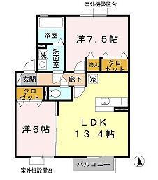 兵庫県神戸市西区小山１丁目 明石駅 2LDK アパート 賃貸物件詳細