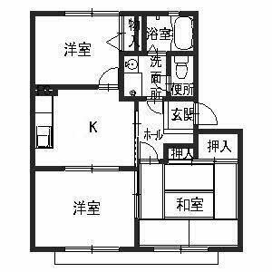 大阪府和泉市和気町１丁目 和泉府中駅 3DK アパート 賃貸物件詳細