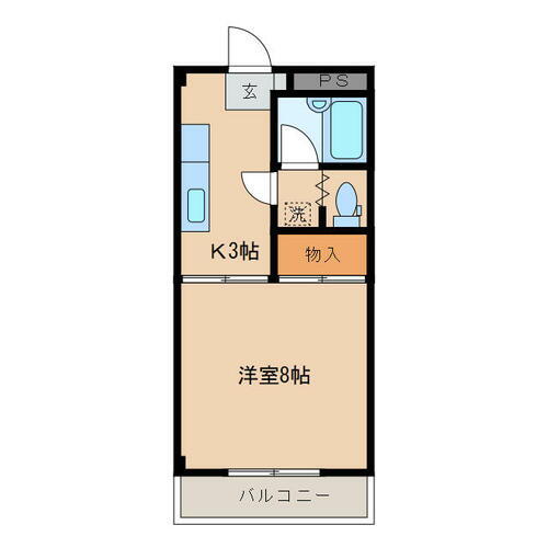 三重県鈴鹿市柳町 柳駅 1K マンション 賃貸物件詳細