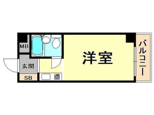 ネオダイキョー夙川北名次 3階 ワンルーム 賃貸物件詳細