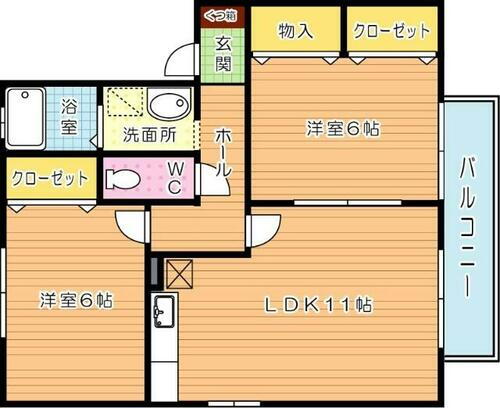 福岡県北九州市八幡西区下上津役３丁目 三ヶ森駅 2LDK アパート 賃貸物件詳細