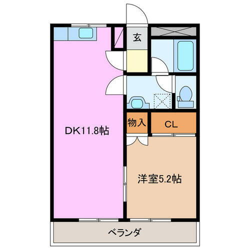 三重県津市一身田中野 江戸橋駅 2DK アパート 賃貸物件詳細