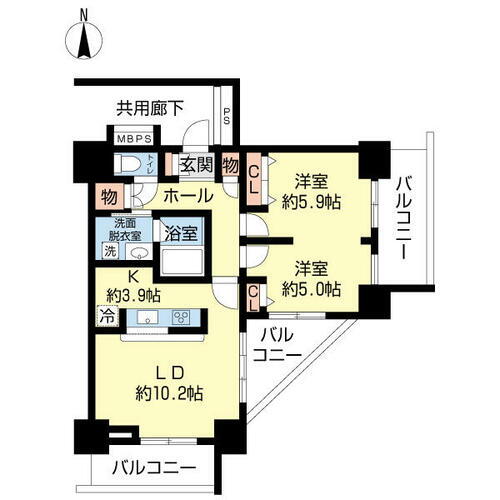 東京都中央区晴海３丁目 勝どき駅 1LDK マンション 賃貸物件詳細