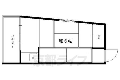 京都府京都市左京区吉田中大路町 出町柳駅 1K アパート 賃貸物件詳細