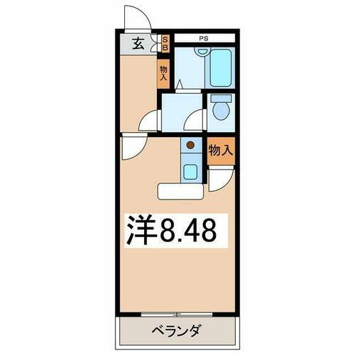 山梨県甲府市善光寺１丁目 善光寺駅 ワンルーム マンション 賃貸物件詳細