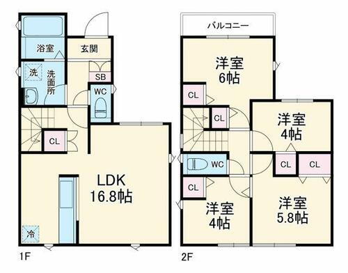 神奈川県茅ヶ崎市萩園 北茅ケ崎駅 4LDK 一戸建て 賃貸物件詳細