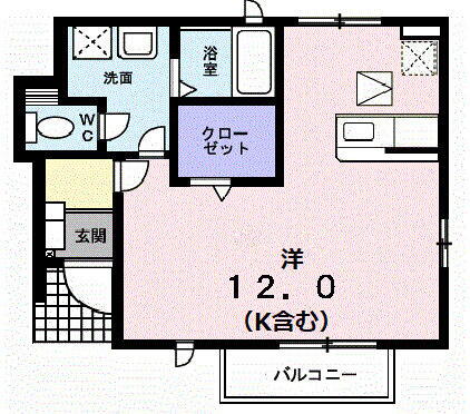 愛媛県新居浜市喜光地町１丁目 新居浜駅 ワンルーム アパート 賃貸物件詳細