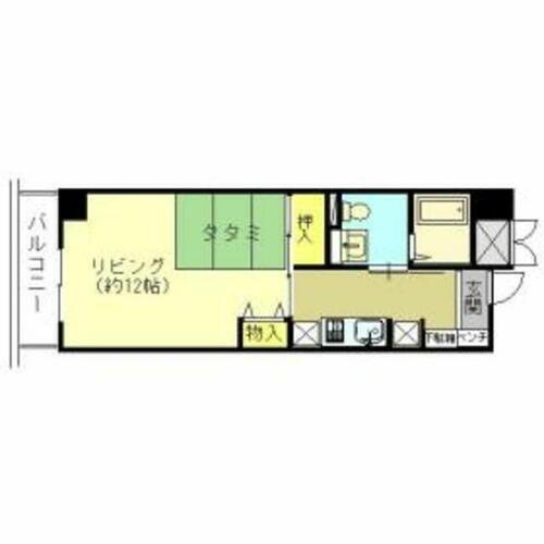 大阪府泉大津市東豊中町１丁目 和泉府中駅 1K マンション 賃貸物件詳細