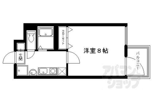 京都府京都市下京区西七条赤社町 丹波口駅 1K マンション 賃貸物件詳細