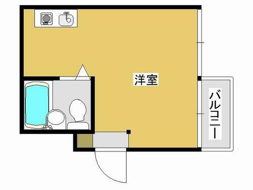高山コーポ東加古川 3階 ワンルーム 賃貸物件詳細