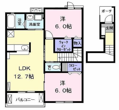 愛知県名古屋市港区当知４丁目 荒子川公園駅 2LDK アパート 賃貸物件詳細