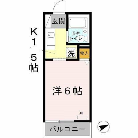 兵庫県神戸市須磨区南落合１丁目 妙法寺駅 1K アパート 賃貸物件詳細