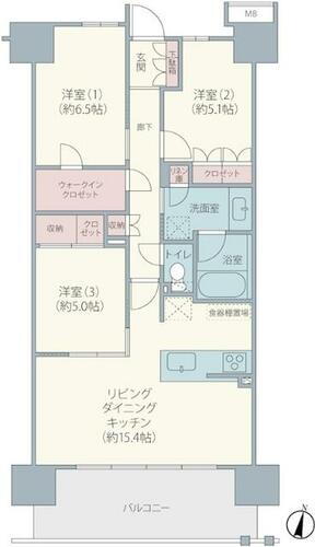 千葉県佐倉市ユーカリが丘４丁目 ユーカリが丘駅 3LDK マンション 賃貸物件詳細