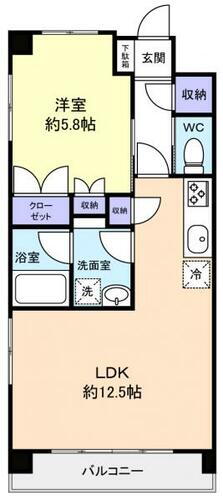 サプール津田沼 2階 1LDK 賃貸物件詳細