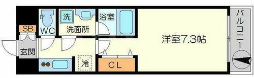 大阪府大阪市西淀川区姫里２丁目 姫島駅 1K マンション 賃貸物件詳細