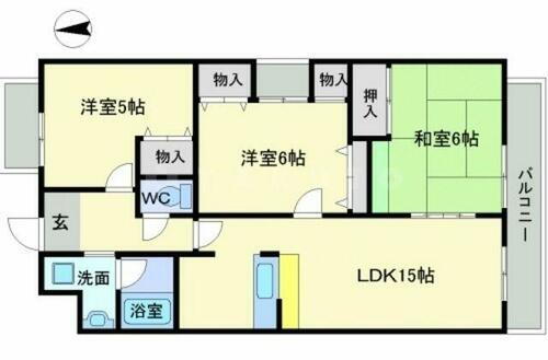 大阪府吹田市佐井寺３丁目 南千里駅 3LDK マンション 賃貸物件詳細