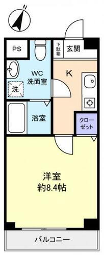 千葉県八千代市八千代台東１丁目 八千代台駅 1K マンション 賃貸物件詳細