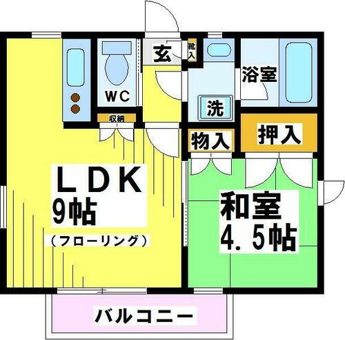 リオファーム１９８７ 1階 1LDK 賃貸物件詳細