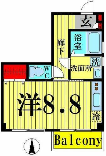 東京都足立区西新井栄町２丁目 西新井駅 ワンルーム マンション 賃貸物件詳細